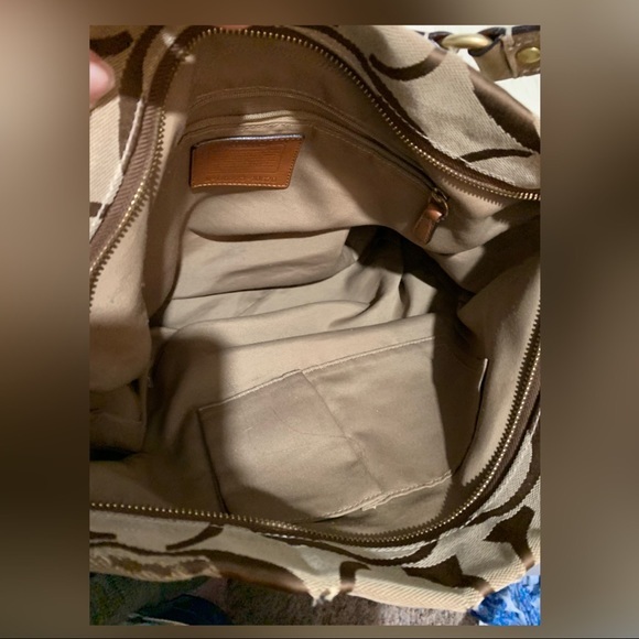 COACH SIGNATURE SHOULDER HOBO HANDBAG  #10620 - Picture 10 of 10